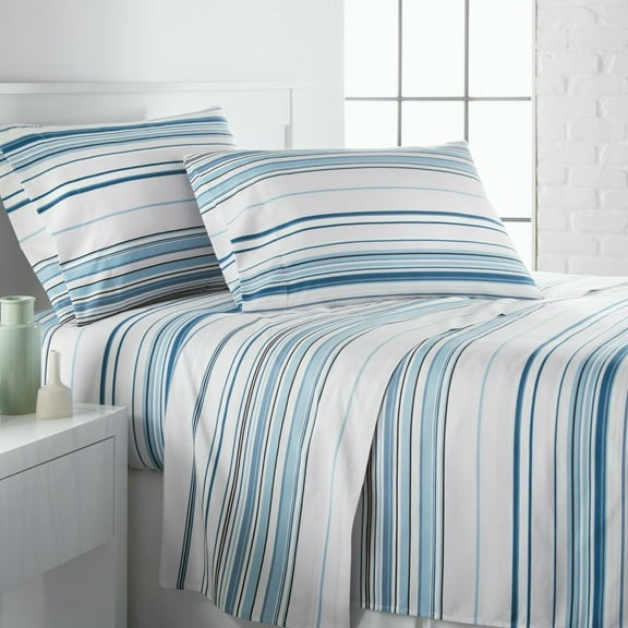 Coastal Stripes Printed Sheet Set