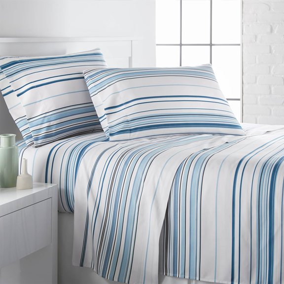 Coastal Stripes Printed Sheet Set