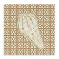 thumbnail image 1 of Stupell Industries Coastal Tile And Shell Canvas Wall Art, design by Lee Ann Sanders, 30 x 30, 1 of 7
