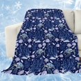 thumbnail image 1 of Coastal Turtle Cooling Blanket,Lightweight Breathable Summer Throw Blanket with Double Sided Cold Effect,Blue Ocean Starfish Retro Coral Shell Picnic Blankets Bed Sheet for Hot Sleepers 60"x80", 1 of 8
