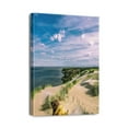thumbnail image 1 of Coastal Wall Decor that Captivates A 12X16 Inch Canvas of a Small Beach Scene An Ideal Bedroom, Bathroom, Office, & Kitchen Seascape Wall Decoration., 1 of 7