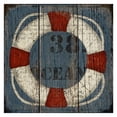 thumbnail image 1 of Coastal Wheel by Beth Albert Wrapped Canvas Art Print, 1 of 4