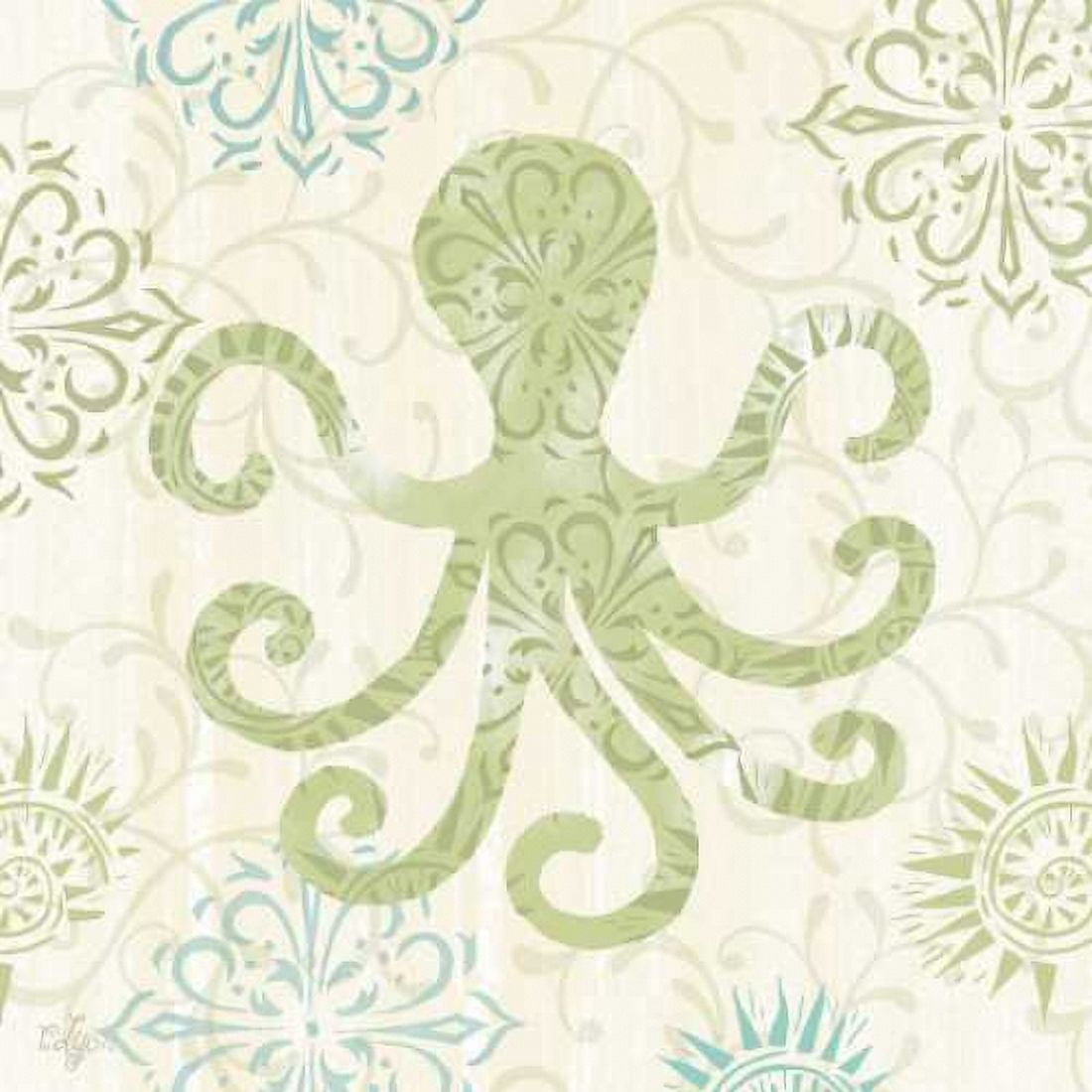 Coastal Whimsy III Canvas Art - Rebecca Lyon (24 x 24)
