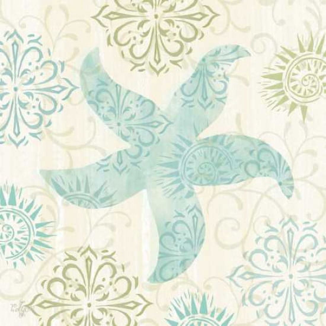 Coastal Whimsy V Canvas Art - Rebecca Lyon (24 x 24)