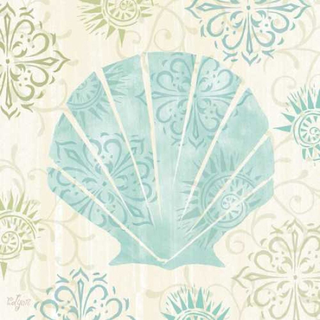 Coastal Whimsy VII Canvas Art - Rebecca Lyon (24 x 24)