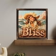 thumbnail image 1 of Coastal Woman Art Wooden Sign Wall Plaque - Vintage Art Decoration, Wall Decoration - Ideal Gift For Home Decoration, Living Room, Bathroom, Bedroom, Garden, Dining, Bar, Cafe, Festival Party Decor, 1 of 7