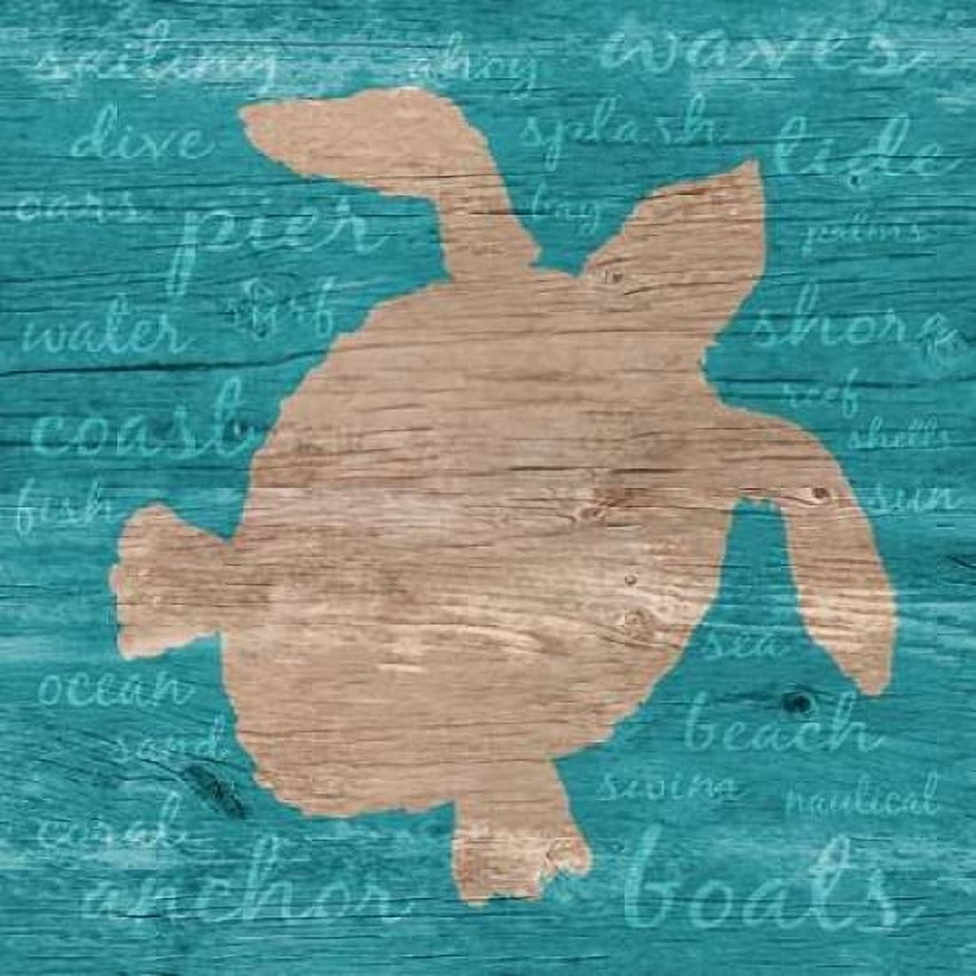 Coastal Wonder II Canvas Art - Julie DeRice (24 x 24)