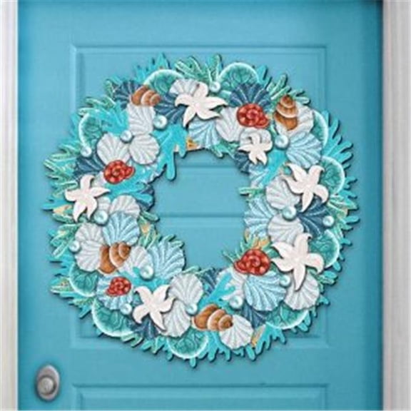 Coastal Wreath Door Hanger Wall Decor