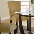 thumbnail image 1 of Coaster 101492 Bloomfield Dining Side Chair in Cappuccino with Gold Fabric - Pack of 2, 1 of 1