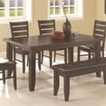 thumbnail image 1 of Coaster 102721 Page Contemporary Rectangular Semi-Formal Dining Table in Cappuccino, 1 of 1