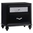 thumbnail image 1 of Coaster 200892-CO 2 Drawer Nightstand, In Black, 1 of 6