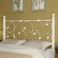 thumbnail image 1 of Coaster 300185QF Iron Full/Queen White Metal Headboard with Elegant Vine Pattern, 1 of 1