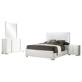 thumbnail image 1 of Marceline 4-piece Eastern King Bedroom Set White, 1 of 20