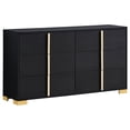 thumbnail image 1 of Marceline 6-drawer Dresser Black, 1 of 13