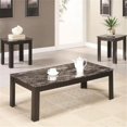 thumbnail image 1 of Coaster 700375 3 Piece Occasional Coffee and End Table Set with Marble, 1 of 1
