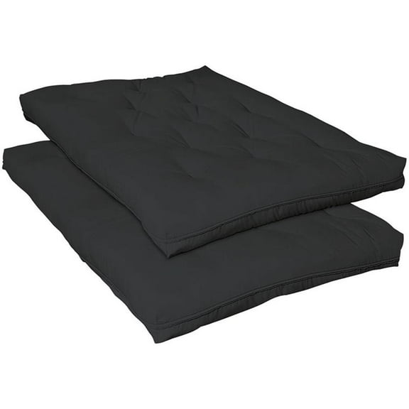 8-inch Premium Futon Pad Black