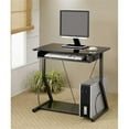 thumbnail image 1 of Coaster 800217 Desks Contemporary Computer Desk with Keyboard Tray, 1 of 1