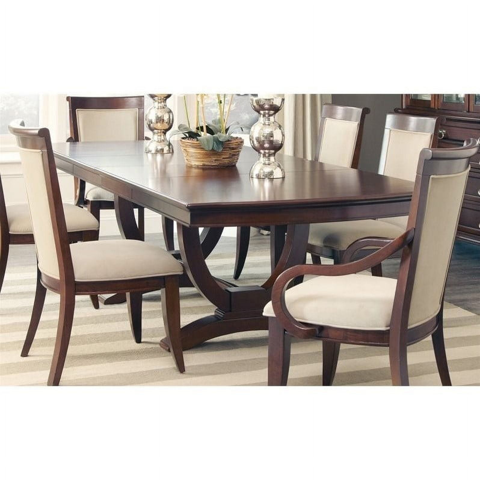 Coaster Alyssa Dining Table in Dark Cognac