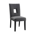 thumbnail image 1 of Coaster Andenne Transitional Upholstered Dining Side Chair in Gray, 1 of 3