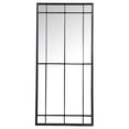 thumbnail image 1 of Annetta 24 x 52 Inch Window Pane Wall Mirror Black, 1 of 3