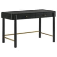 thumbnail image 1 of Arini 2-drawer Vanity Desk Makeup Table Black, 1 of 13