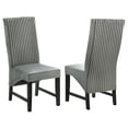 thumbnail image 1 of Barrand Upholstered Dining Side Chair Gray (Set of 2), 1 of 13