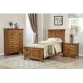 thumbnail image 1 of Brenner Panel Bedroom Set Rustic Honey, 1 of 6