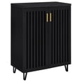 thumbnail image 1 of Brixton 2-door Entryway Shoe Storage Cabinets Black, 1 of 11