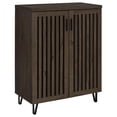 thumbnail image 1 of Brixton 2-door Entryway Shoe Storage Cabinets Smoked Oak, 1 of 11