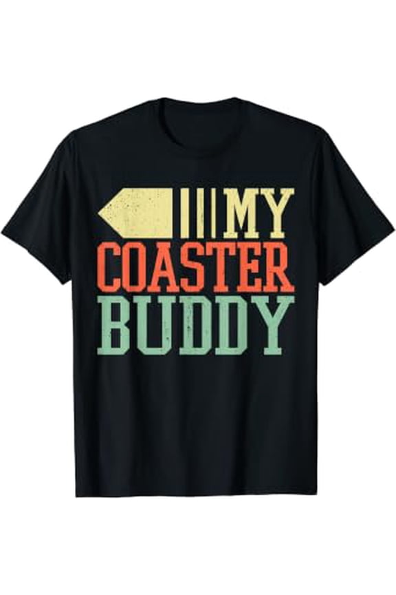 Coaster Buddy I Rollercoaster Crew I Family Roller Coaster T-Shirt