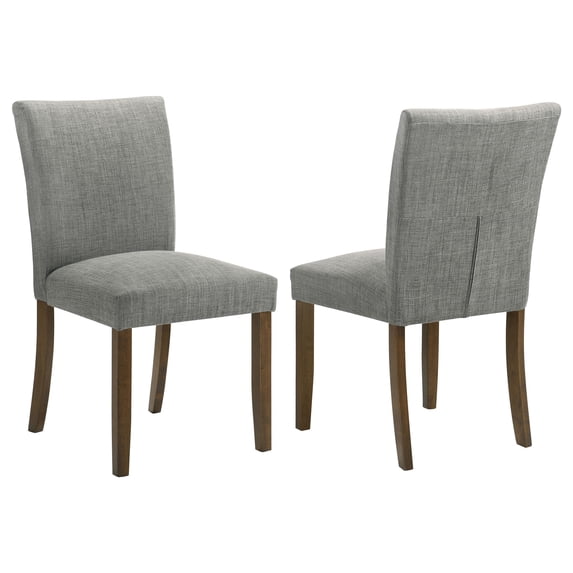 Paxton Upholstered Dining Side Chair Gray (Set of 2)