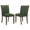 thumbnail image 1 of Paxton Upholstered Dining Side Chair Green (Set of 2), 1 of 13