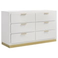 thumbnail image 1 of Caraway 6-drawer Dresser White, 1 of 12