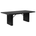 thumbnail image 1 of Catherine Rectangular 84-inch Wood Dining Table Black, 1 of 9