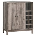 thumbnail image 1 of Cheyenne 2-door Home Bar Wine Cabinet Weathered Acacia, 1 of 9