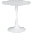 thumbnail image 1 of Coaster Company 30" Wooden Round Outdoor Bistro Table with Table, White, 1 of 3