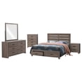 thumbnail image 1 of Brantford 5-piece Eastern King Bedroom Set Barrel Oak, 1 of 20