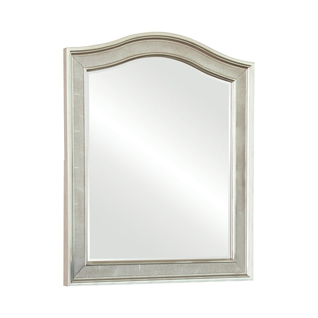Coaster Company Bling Game Collection Vanity Mirror Only, Metallic Platinum