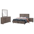 thumbnail image 1 of Brantford 4-piece Queen Bedroom Set Barrel Oak, 1 of 19