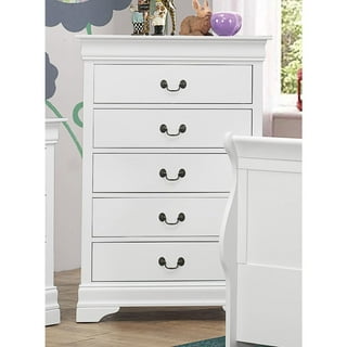 Acme Louis Philippe 6-Drawer Dresser in Cherry 23755
