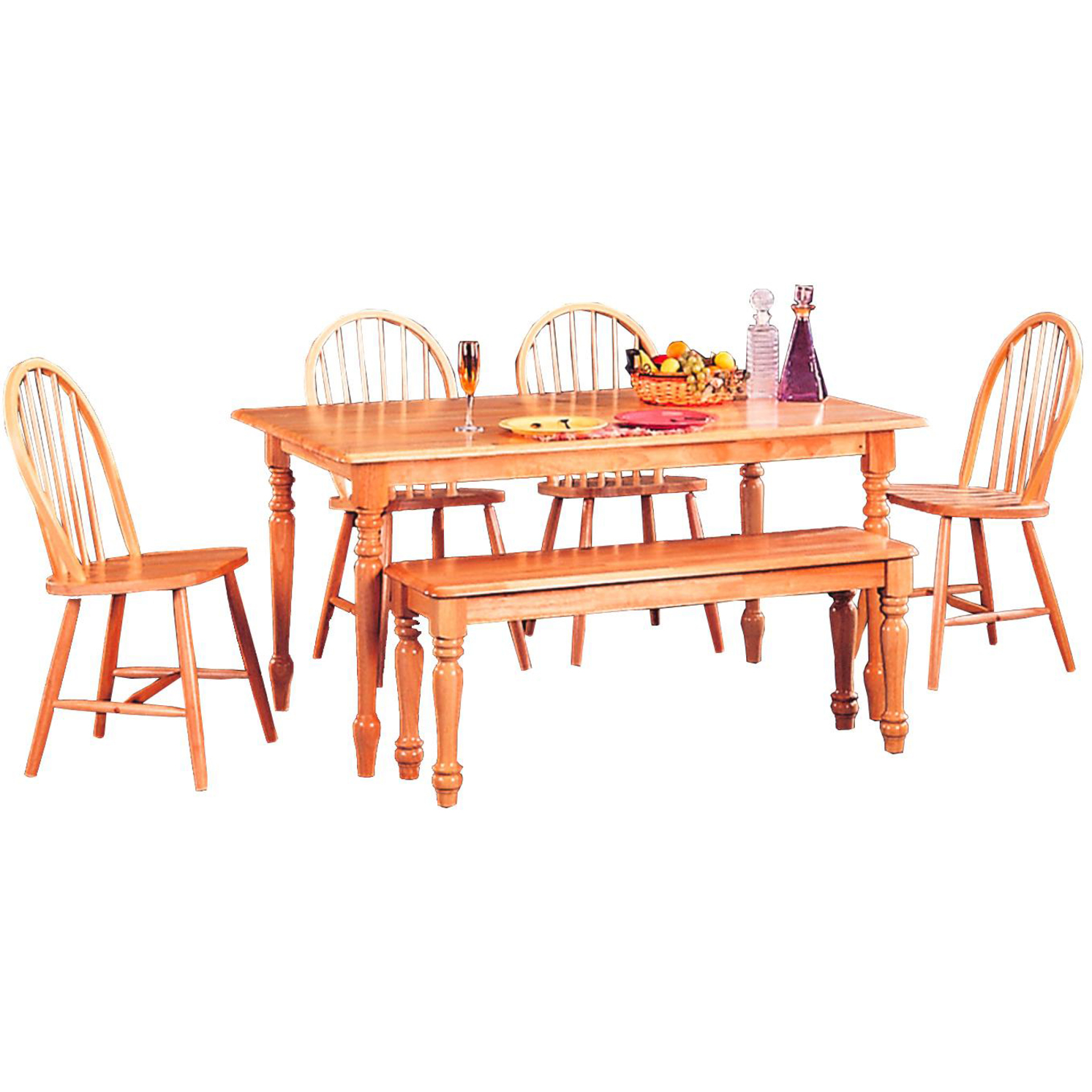 Coaster Company Natural Dining Bench