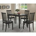 thumbnail image 1 of Coaster Company Oakdale Apartment Size 5pc Dinette, Cappuccino, 1 of 2