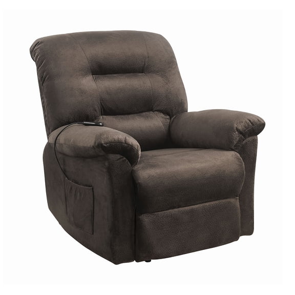 Coaster Company Power Lift Recliner, Chocolate