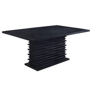 Stanton Rectangular 66-inch Dining Table Black