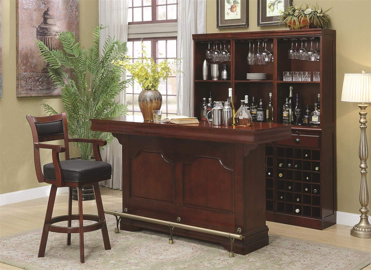 Coaster Company Traditional Bar Cabinets with Wine Tanzania Ubuy