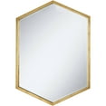 thumbnail image 1 of Coaster Company Versatile Hexagon Design 34"x24" Mirror, Gold Frame, 1 of 2