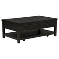 thumbnail image 1 of Concord 2-drawer Rectangular Coffee Table Distressed Java, 1 of 9