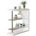 thumbnail image 1 of Coaster Company Contemporary Bar Storage Table, White, 1 of 3