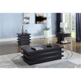 thumbnail image 1 of Contemporary Style Wooden Coffee Table With Storage, Cocoa Brown, 1 of 3
