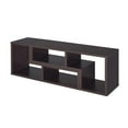 thumbnail image 1 of Velma Convertible TV Console and Bookcase Cappuccino, 1 of 5